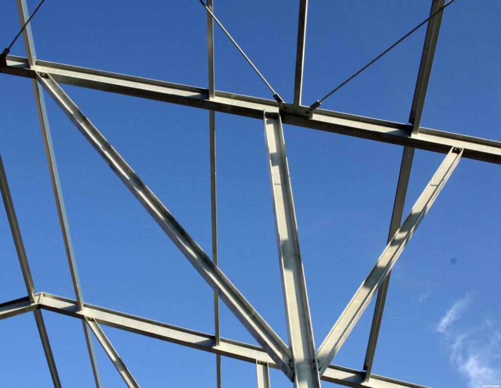 constructie, staalconstructie, stalen frame, balkstaal